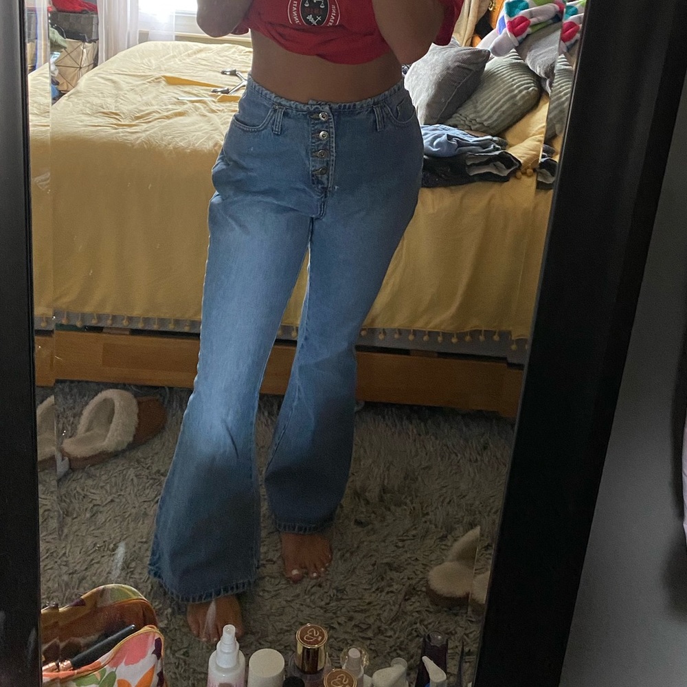 vintage flared bootcut jeans
